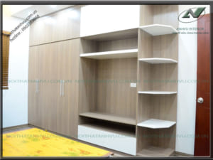 Tủ gỗ MDF 4 cánh