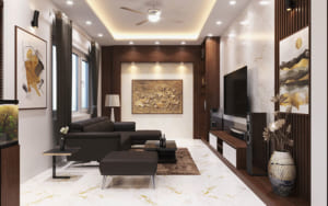 thiết kế phòng khách