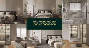 Thiết kế phòng ngủ vợ chồng đơn giản